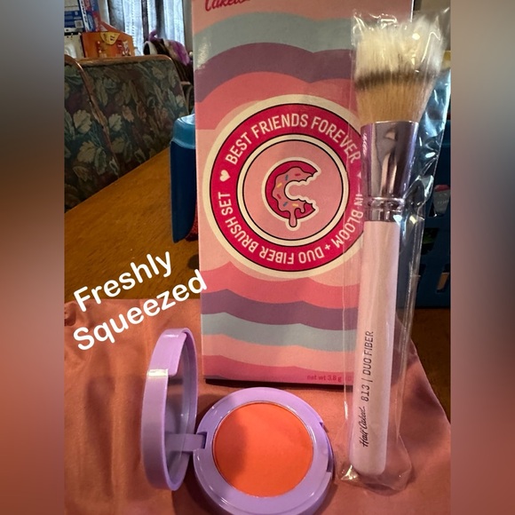 Half Caked Best Friends Forever In Bloom + Duo Fiber Brush, Freshly Squeezed - Picture 3 of 3